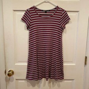 GYPSIES& MOONDUST Striped Mini Dress size medium